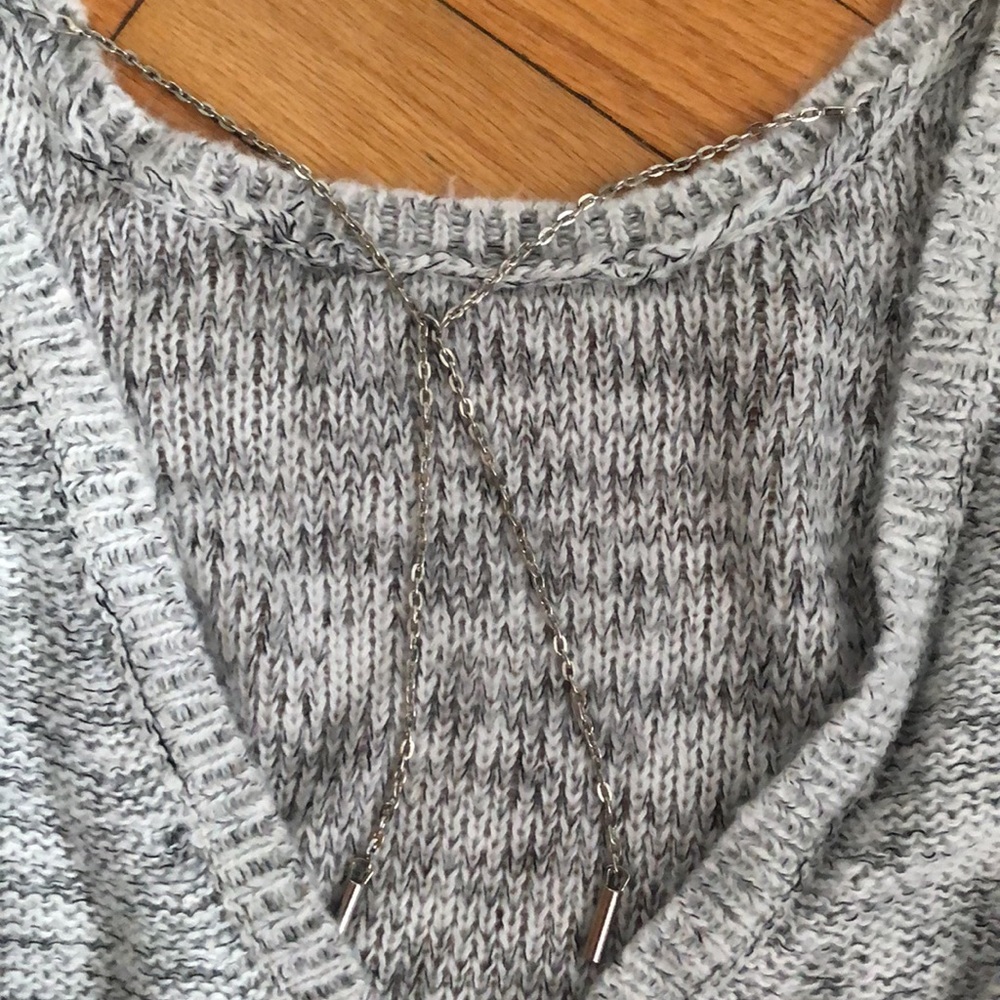 Dynamite - Open Back Chain Sweater - Picture 4 of 4
